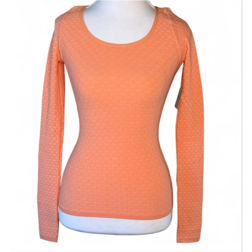 Free People Intimately Love Letter Top Candied Melon NWT M/L Stretch